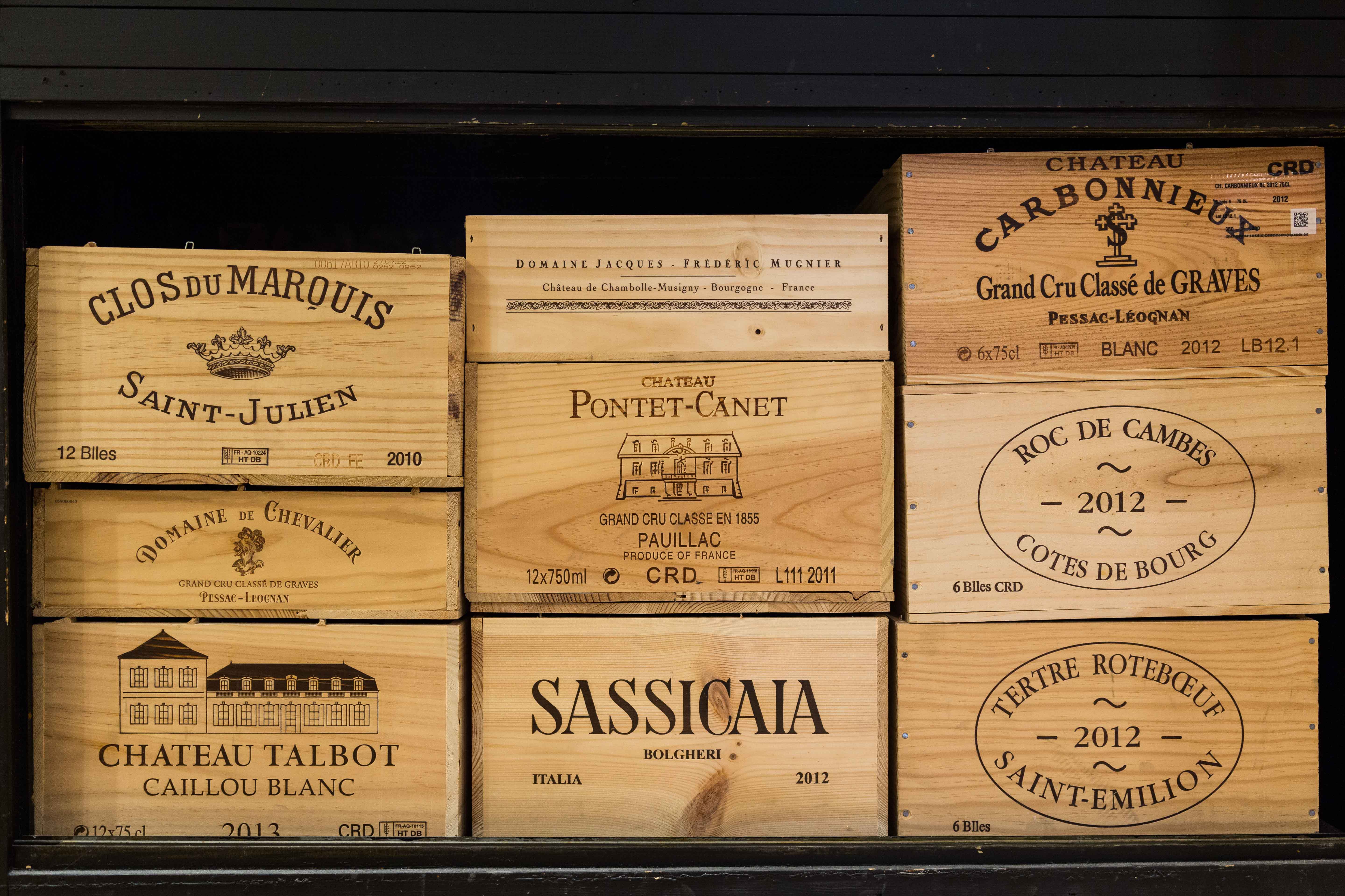 Les Caves de Joseph peuvent livrer gratuitement du vin ( à partir de 12 bouteilles ou 80€ de commande ) à Rennes.
